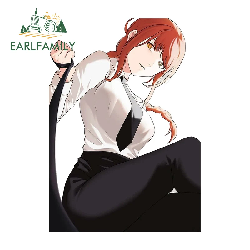 EARLFAMILY 13 см x 9,2 см для бензопилы Man Makima Автомобильная наклейка креативная переводная картинка для ноутбука Виниловые водонепроницаемые автомобильные аксессуары
EARLFAMILY 13 см x 9,2 см для бензопилы Man Makima Автомобильная наклейка креативная переводная картинка для ноутбука Виниловые водонепроницаемые автомобильные аксессуары
