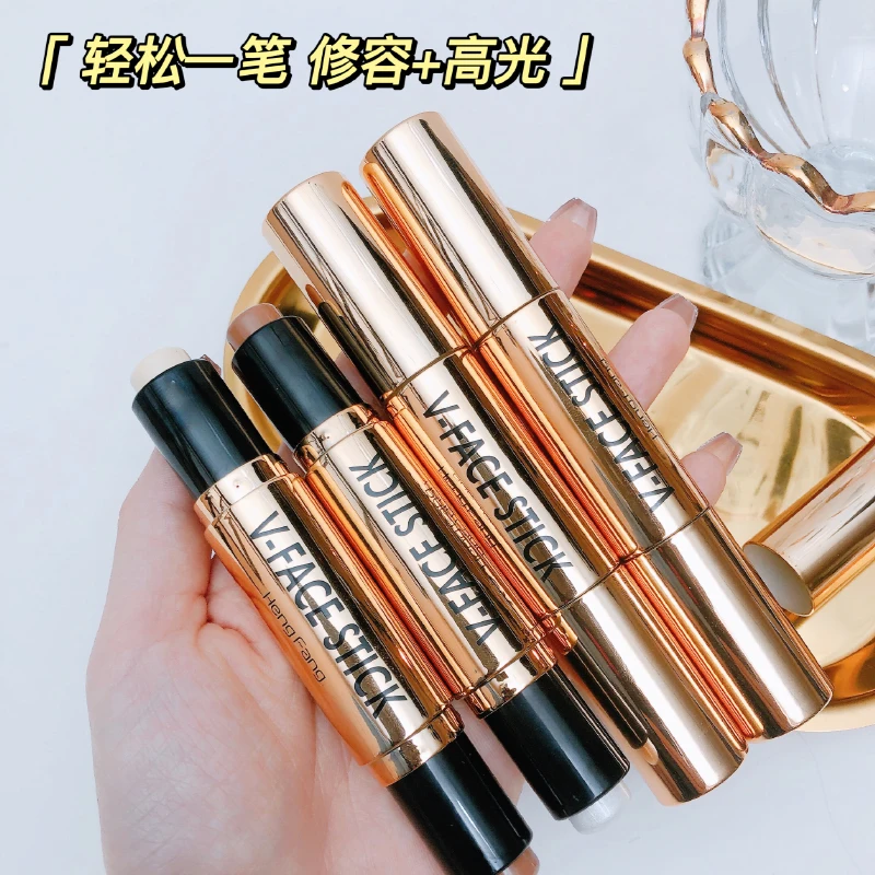 2 In 1 Face Bronzer Highlighter Stick Glitter Corrector Contour Illuminator Pencil Waterproof Matte Finish Cosmetics For Face
2 In 1 Face Bronzer Highlighter Stick Glitter Corrector Contour Illuminator Pencil Waterproof Matte Finish Cosmetics For Face