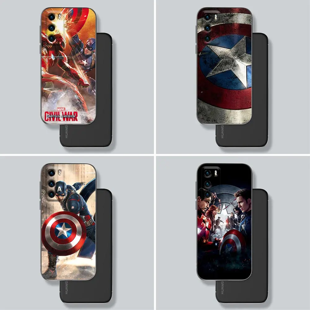 Phone Case For Huawei P30 P40 P20 Lite P50 Pro PSmart 2019 2020 Cases Funda Soft Silicone Cover Marvel Civil War Captain America
Phone Case For Huawei P30 P40 P20 Lite P50 Pro PSmart 2019 2020 Cases Funda Soft Silicone Cover Marvel Civil War Captain America