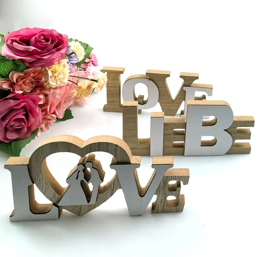 Wooden Ornaments English Alphabet Love Creative Decorative Sign Rustic Style Wedding Gift For Home Decoration
Wooden Ornaments English Alphabet Love Creative Decorative Sign Rustic Style Wedding Gift For Home Decoration