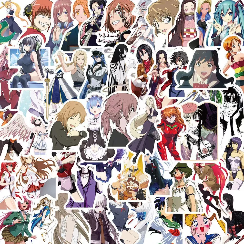 10/50PCS Girls anime stickers Decals for Luggage Laptop Phone Motorcycle Car Sticker Waterproof Girls Toys
10/50PCS Girls anime stickers Decals for Luggage Laptop Phone Motorcycle Car Sticker Waterproof Girls Toys