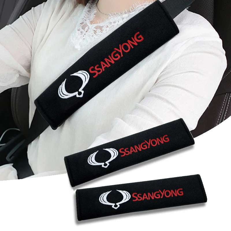 2pcs Car Safety Belt Cover Interior Seat Belt Pad Case For SsangYong Kyron Rexton G4 2 Tivolan Actyon Korando Musso Rodius
2pcs Car Safety Belt Cover Interior Seat Belt Pad Case For SsangYong Kyron Rexton G4 2 Tivolan Actyon Korando Musso Rodius