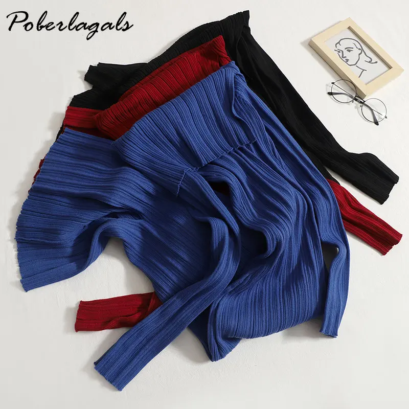Hot Girl Off Shoulder Long Sleeve Knitted Dress Women's New Mid Length Slash Neck Waist Slim Dress Hip Wrap Split Party Dress
Hot Girl Off Shoulder Long Sleeve Knitted Dress Women's New Mid Length Slash Neck Waist Slim Dress Hip Wrap Split Party Dress