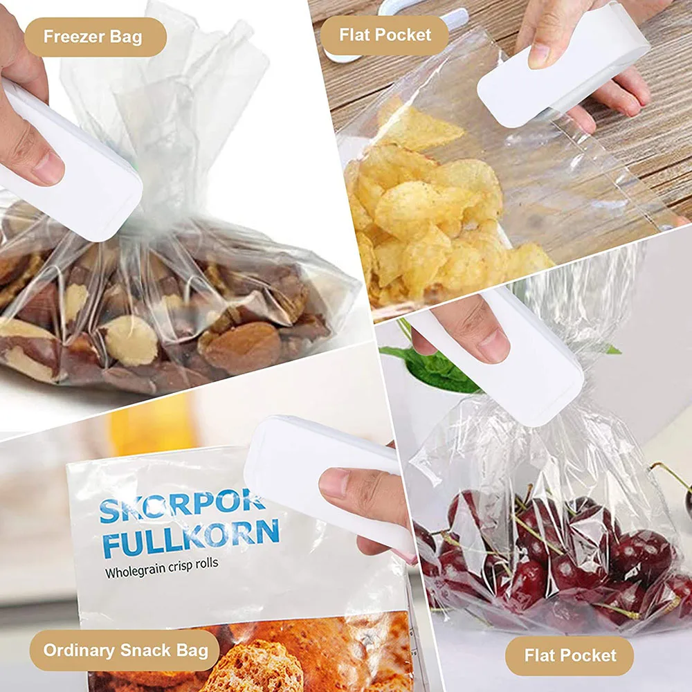Mini Heat Bag Sealing Machine Package Sealer Bags Thermal Plastic Food Bag Closure Portable Sealer Packing Kitchen Accessories
Mini Heat Bag Sealing Machine Package Sealer Bags Thermal Plastic Food Bag Closure Portable Sealer Packing Kitchen Accessories
