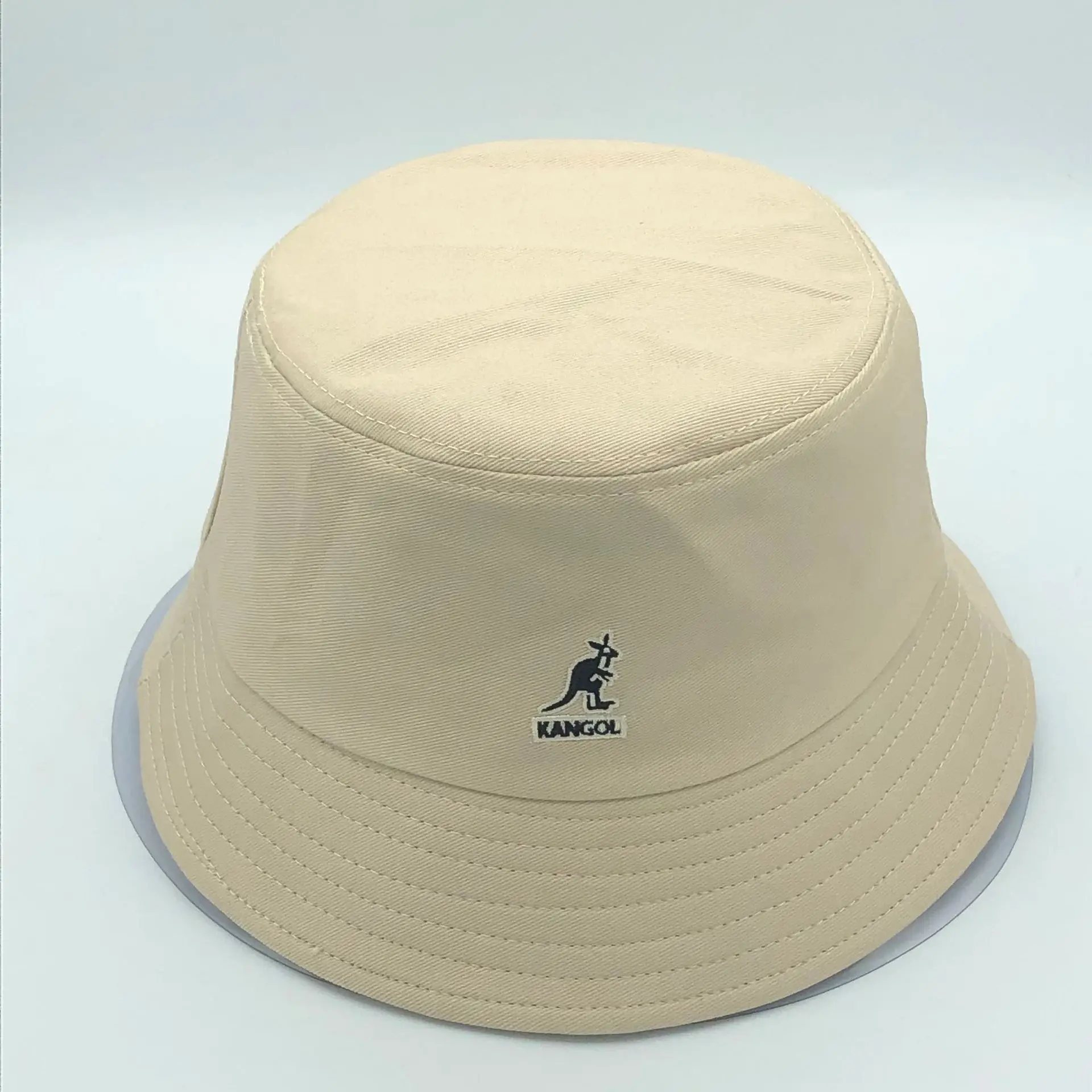 

KANGOL kangaroo flat top fisherman hat sunshade hat fashion wild cotton fabric super fire men and women flat top cloth hat