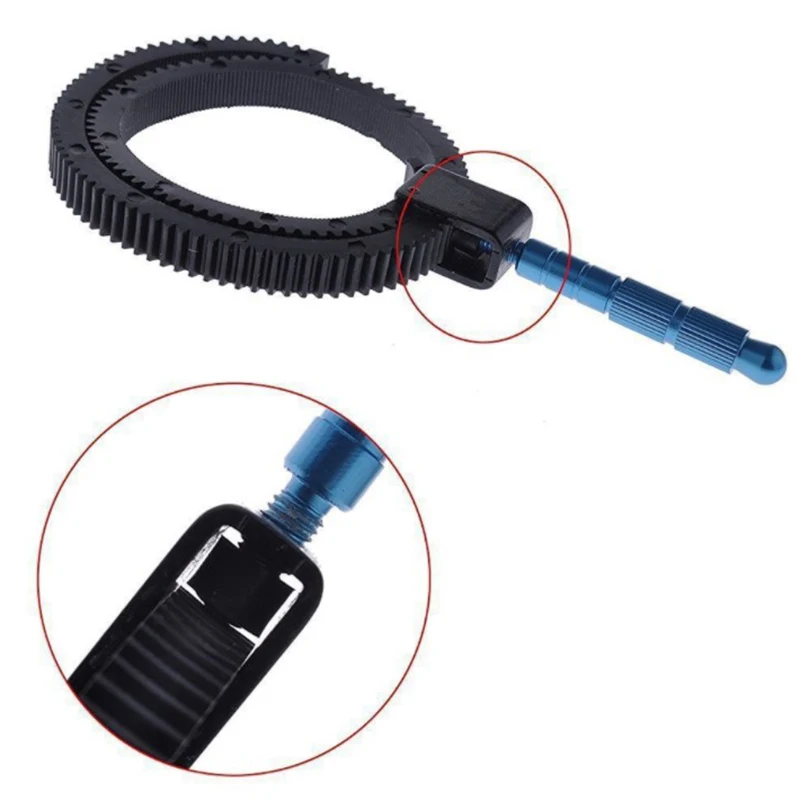 For SLR DSLR Camera Accessories Adjustable Rubber Follow Focus Gear Ring Belt with Aluminum Alloy Grip for DSLR Camcorder Camera
For SLR DSLR Camera Accessories Adjustable Rubber Follow Focus Gear Ring Belt with Aluminum Alloy Grip for DSLR Camcorder Camera