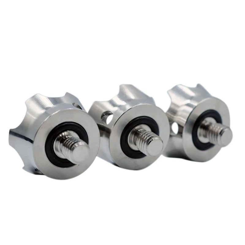 3 Pieces Tripod Spikes,Tripod Stainless Steel 3/8 Inch Plum Blossom Nails Foot Spike Suitable For Gitzo, RRS, Benro,Etc.
3 Pieces Tripod Spikes,Tripod Stainless Steel 3/8 Inch Plum Blossom Nails Foot Spike Suitable For Gitzo, RRS, Benro,Etc.