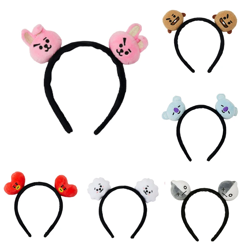 Kawaii original cartoon Headband Hairband Headwear Bt 21 Cartoon Headband Plush Doll Doll Cookies Koala Women's Cartoon Hairband
Kawaii original cartoon Headband Hairband Headwear Bt 21 Cartoon Headband Plush Doll Doll Cookies Koala Women's Cartoon Hairband