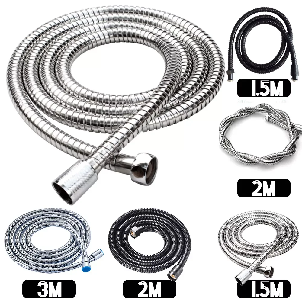 2023 ZhangJi Bathroom Commen Shower Head Hose Flexible Water Pipe 1.5m 2m 3m High Density Faucet Shower Hose Bathroom Accessor
2023 ZhangJi Bathroom Commen Shower Head Hose Flexible Water Pipe 1.5m 2m 3m High Density Faucet Shower Hose Bathroom Accessor