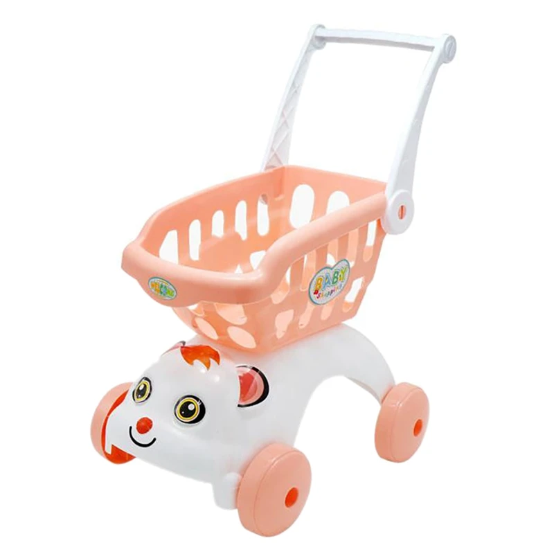Children's Simulation Cashier Supermarket Shopping Cart Player with Supermarket Trolley Baby Sound and Light Toy
Children's Simulation Cashier Supermarket Shopping Cart Player with Supermarket Trolley Baby Sound and Light Toy