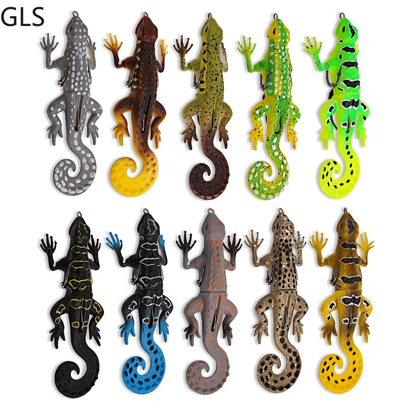 GLS New 13.5cm/21g Floating Silicone Fishing Lure Wobbler Super Wear-resistant Bionic Lizard Artificial Soft Bait
GLS New 13.5cm/21g Floating Silicone Fishing Lure Wobbler Super Wear-resistant Bionic Lizard Artificial Soft Bait