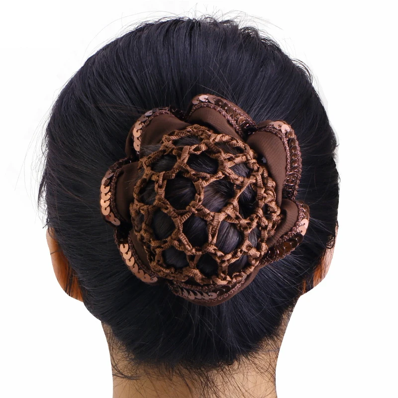 DIY 1PCS Elastic Bun Cover Snood Handmade Headwear Ballet Dance Skating Hairnet Ponytail Fixed Styling Tool Hair Accessories
DIY 1PCS Elastic Bun Cover Snood Handmade Headwear Ballet Dance Skating Hairnet Ponytail Fixed Styling Tool Hair Accessories