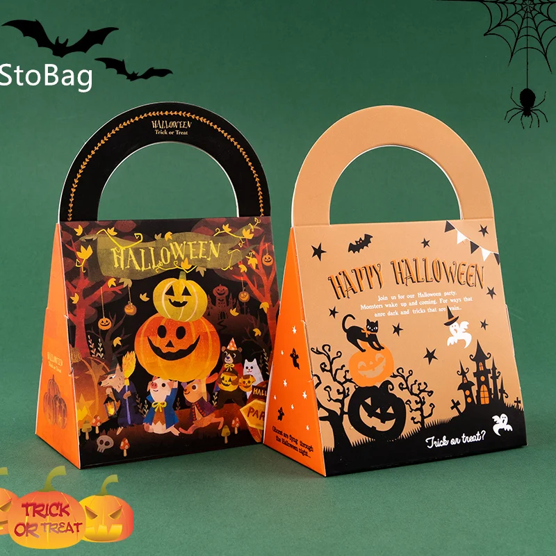 StoBag Portable Halloween Candy Packaging Box Biscuit Shopping Packaging Snack Scary Witch Festival Gift Wholesale Suppliy 12Pcs
StoBag Portable Halloween Candy Packaging Box Biscuit Shopping Packaging Snack Scary Witch Festival Gift Wholesale Suppliy 12Pcs