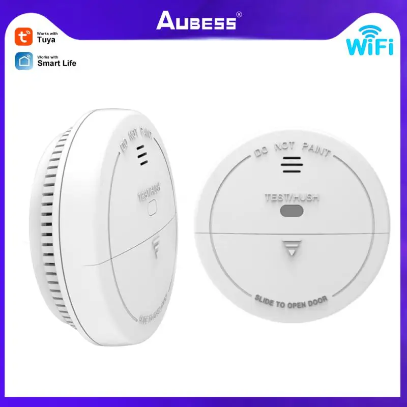 New Tuya Wifi Smoke Alarm Intelligent WiFi Smoke Fire Detector Networking Alarm System For Smart Life App Smart Home Security
New Tuya Wifi Smoke Alarm Intelligent WiFi Smoke Fire Detector Networking Alarm System For Smart Life App Smart Home Security