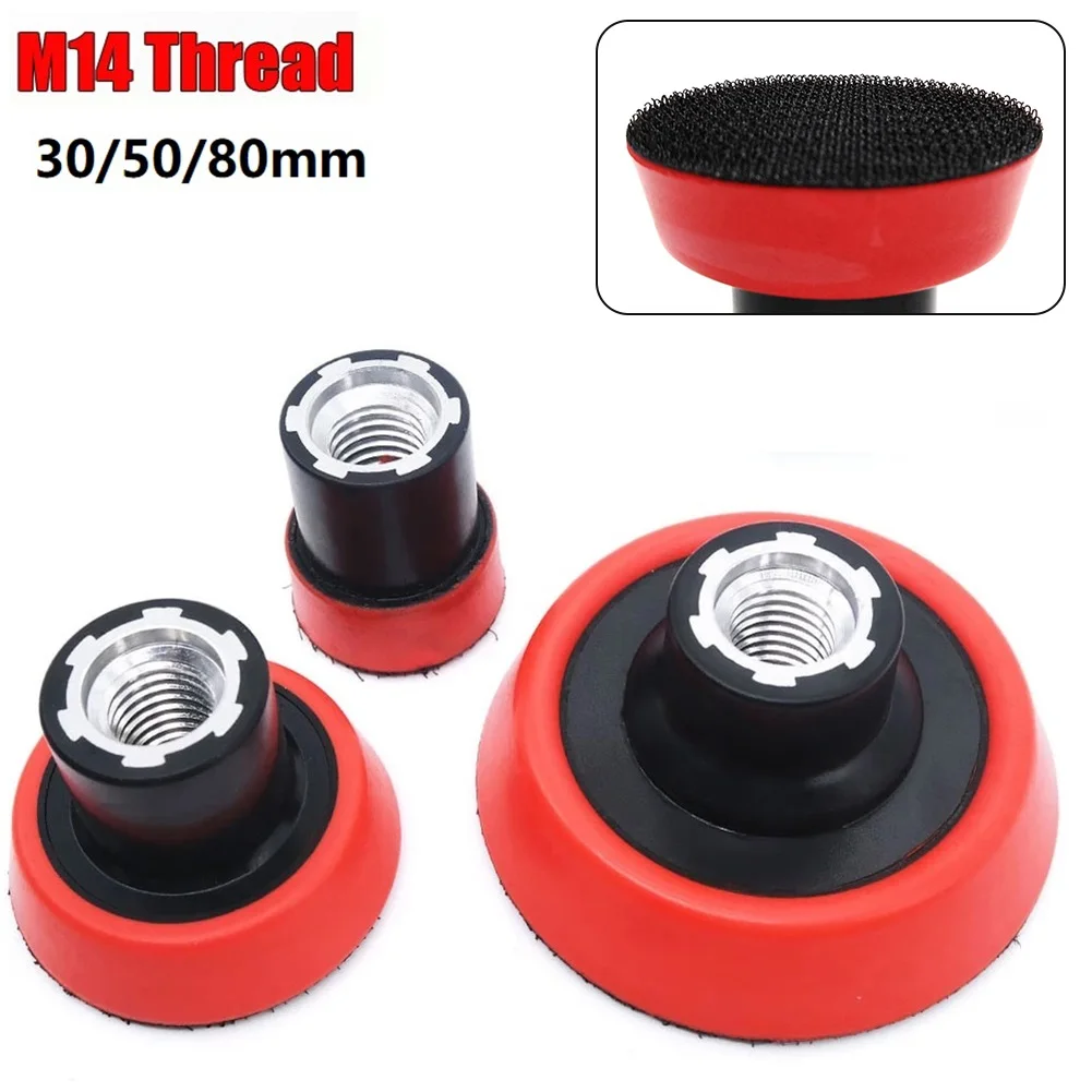 1/2/3 Inch Plate Backing Pad Sanding Polishing Pad Holder Sponge Pad M14 Thread Backing Plate Hook & Loop Adhesive Back Plate
1/2/3 Inch Plate Backing Pad Sanding Polishing Pad Holder Sponge Pad M14 Thread Backing Plate Hook & Loop Adhesive Back Plate