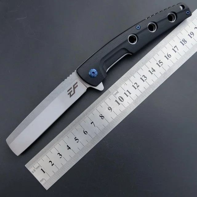 YF-EF941 Folding Knife Razor D2 Blade G10 handle Survival Portable Hunting Camping knife Hiking Tactical knife EDC Outdoor Tool
YF-EF941 Folding Knife Razor D2 Blade G10 handle Survival Portable Hunting Camping knife Hiking Tactical knife EDC Outdoor Tool
