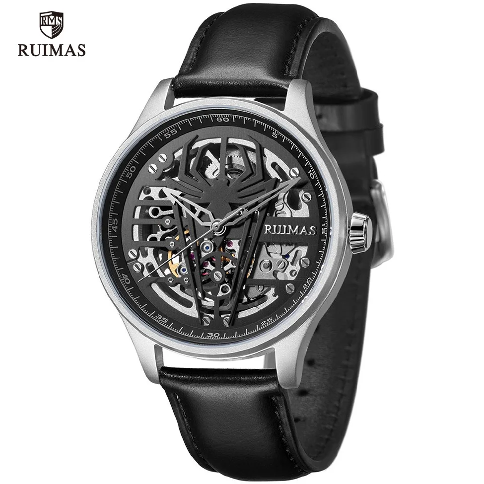 RUIMAS Luxury Top Brand Automatic Watches Men Leather Waterproof Casual Mechanical Watch Man Military Sport Wristwatch Male 6787
RUIMAS Luxury Top Brand Automatic Watches Men Leather Waterproof Casual Mechanical Watch Man Military Sport Wristwatch Male 6787