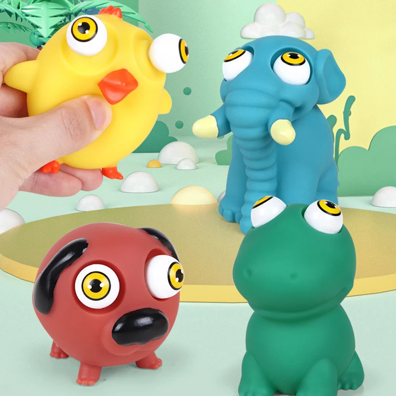 1 Piece Cartoon Animal Squeeze Antistress Toy Boom Out Eyes Doll Stress Relief Dinosaur Hand Exercise Figure
1 Piece Cartoon Animal Squeeze Antistress Toy Boom Out Eyes Doll Stress Relief Dinosaur Hand Exercise Figure