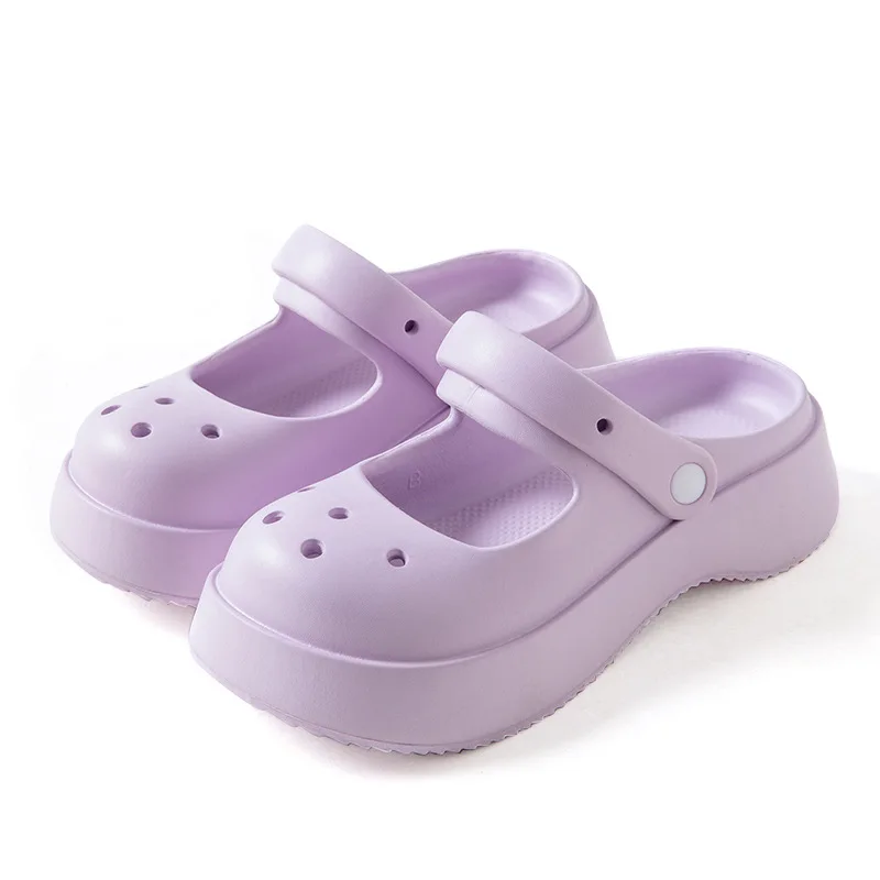 Baotou Slippers Women Sandals Summer Thick Sole Sandals EVA Sandal Slip-On Ladies Shoes Med (3cm-5cm) DRESS Platform Sandals
Baotou Slippers Women Sandals Summer Thick Sole Sandals EVA Sandal Slip-On Ladies Shoes Med (3cm-5cm) DRESS Platform Sandals