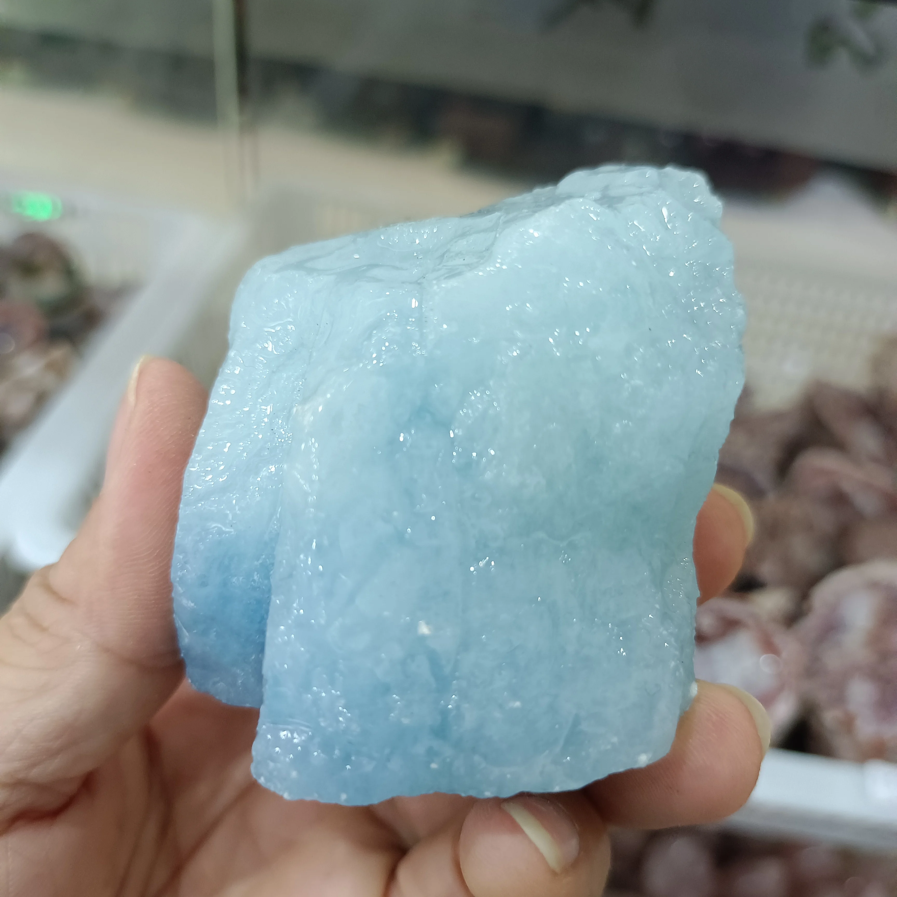 Natural Aquamarine Raw Stone Crystal Energy Gem Healing Home Office Decorative Gift
Natural Aquamarine Raw Stone Crystal Energy Gem Healing Home Office Decorative Gift