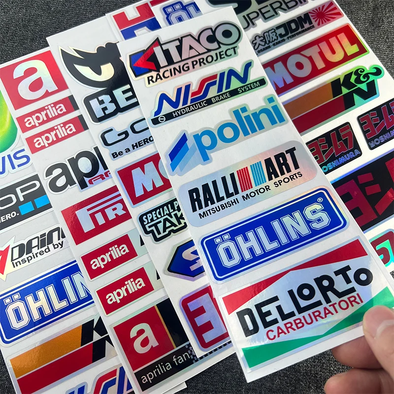 7 Set Random Laser Color Motorcycle Accessories Advertising Stickers Decals PVC Waterproof Decoration Sticker
7 Set Random Laser Color Motorcycle Accessories Advertising Stickers Decals PVC Waterproof Decoration Sticker