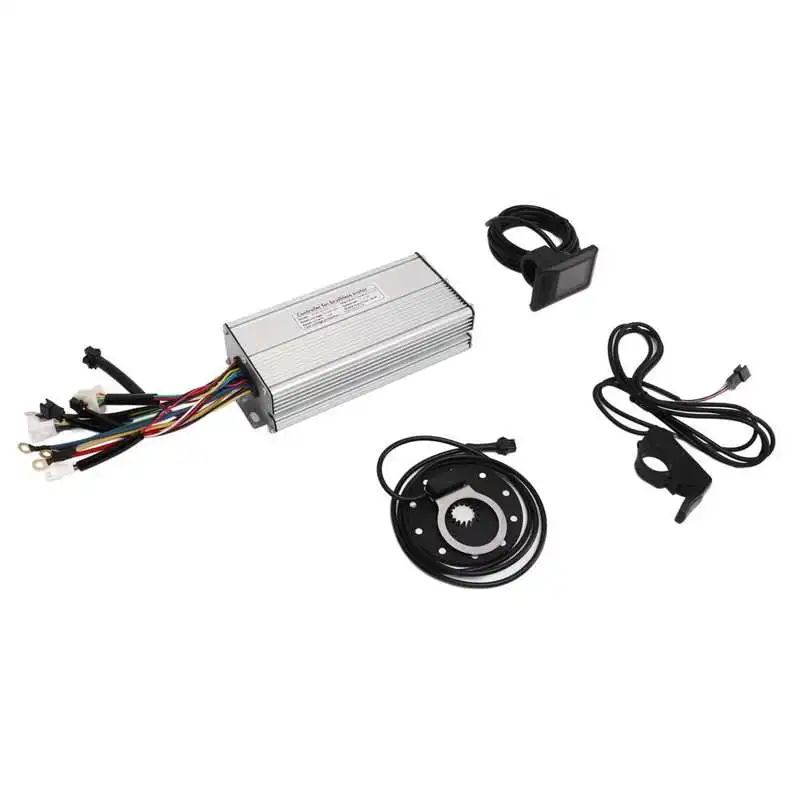 Electric Bike Panel Controller Kit LCD7C Panel Sine Wave Controller Kit 30A DC 36V 48V for 1000W Motor
Electric Bike Panel Controller Kit LCD7C Panel Sine Wave Controller Kit 30A DC 36V 48V for 1000W Motor