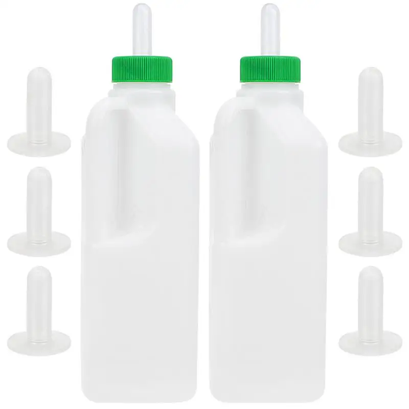 1 Set Of Calf Bottles With Handle Lamb Feeding Bottles Milk Feeder Lamb Milk Bucket Bottle Milk Feeder For Lambs
1 Set Of Calf Bottles With Handle Lamb Feeding Bottles Milk Feeder Lamb Milk Bucket Bottle Milk Feeder For Lambs