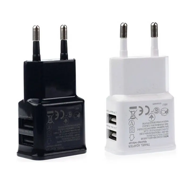 5V Portable Dual USB Power Adapter Mobile Phone Charger Electrical Socket Travel Smart Matching Charger Adapter For Smartphone
5V Portable Dual USB Power Adapter Mobile Phone Charger Electrical Socket Travel Smart Matching Charger Adapter For Smartphone