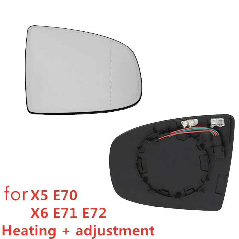 1 Pair Car Rear View Mirror Side Door Mirror Glass Heated + Adjustment for-BMW X5 E70 X6 E71 E72 2007-2014 51167174981
1 Pair Car Rear View Mirror Side Door Mirror Glass Heated + Adjustment for-BMW X5 E70 X6 E71 E72 2007-2014 51167174981