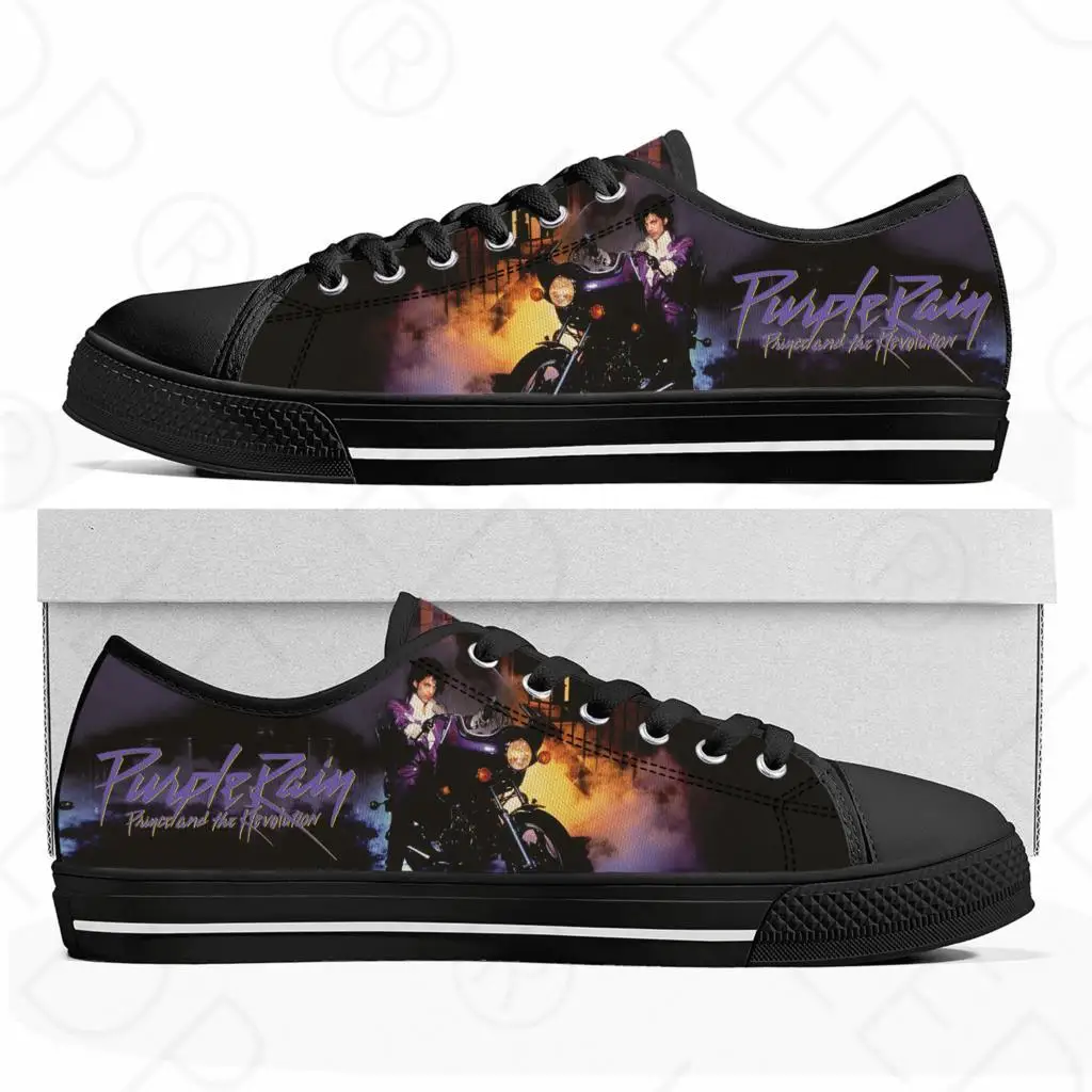 Prince Rogers Nelson Purple Rain Low Top High Quality Sneakers Men Women Teenager Canvas Sneaker Casual Couple Shoes Custom Shoe
Prince Rogers Nelson Purple Rain Low Top High Quality Sneakers Men Women Teenager Canvas Sneaker Casual Couple Shoes Custom Shoe