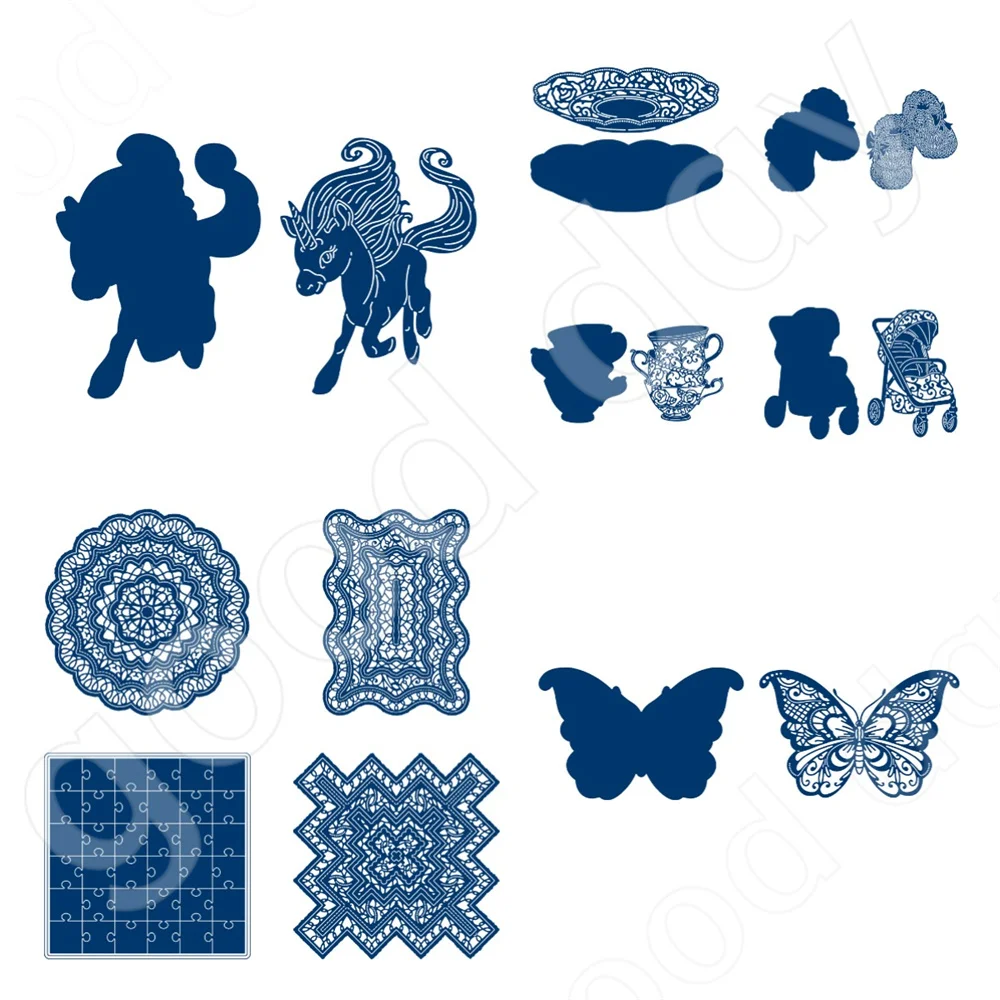 Butterfly Stroller Teacup Rectangle Metal Cutting Dies Scrapbook Diary Decoration Embossing Template Diy Greeting Card Handmade
Butterfly Stroller Teacup Rectangle Metal Cutting Dies Scrapbook Diary Decoration Embossing Template Diy Greeting Card Handmade
