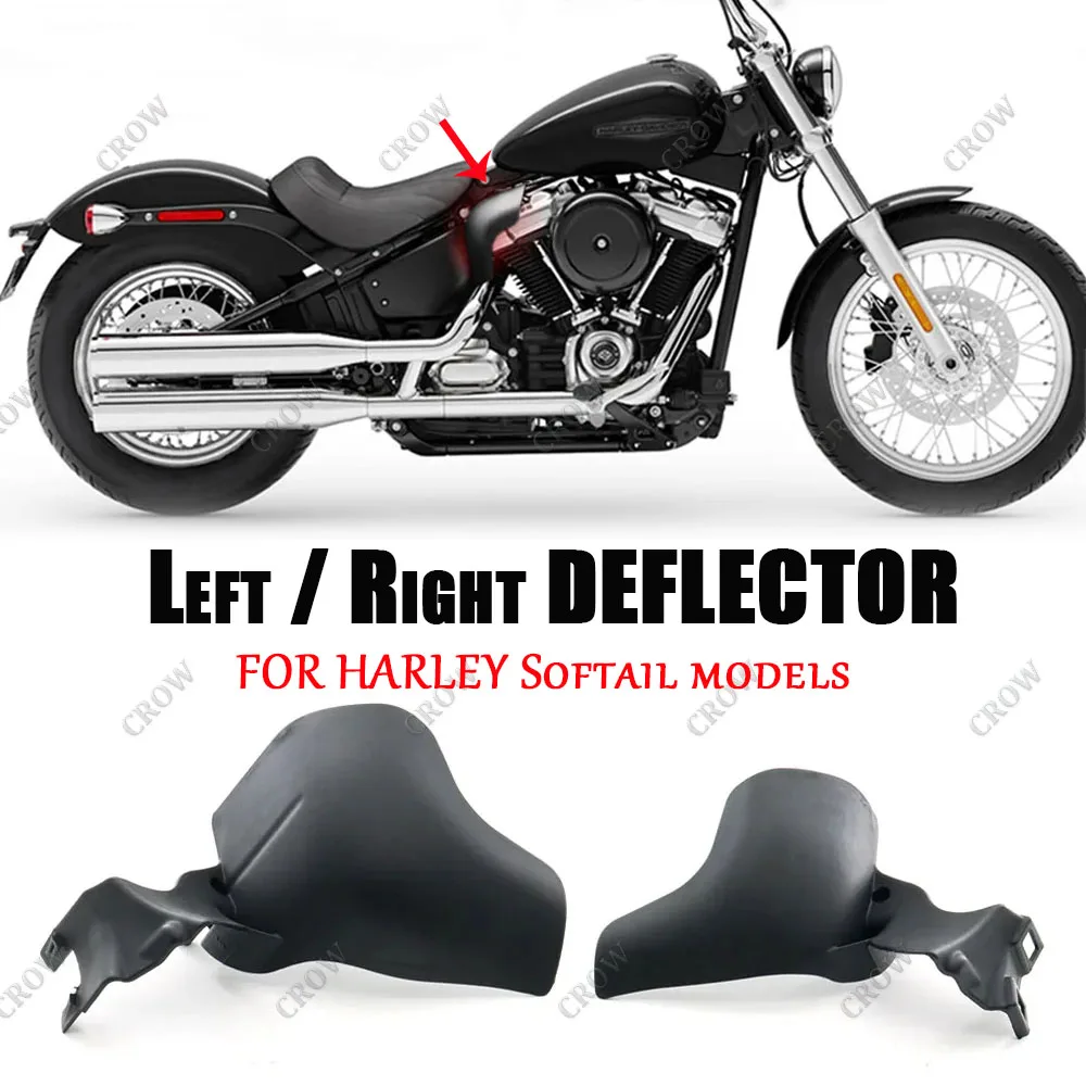 Для моделей HARLEY Softail мотоциклетный дефлектор слева/справа средний каркас воздуха