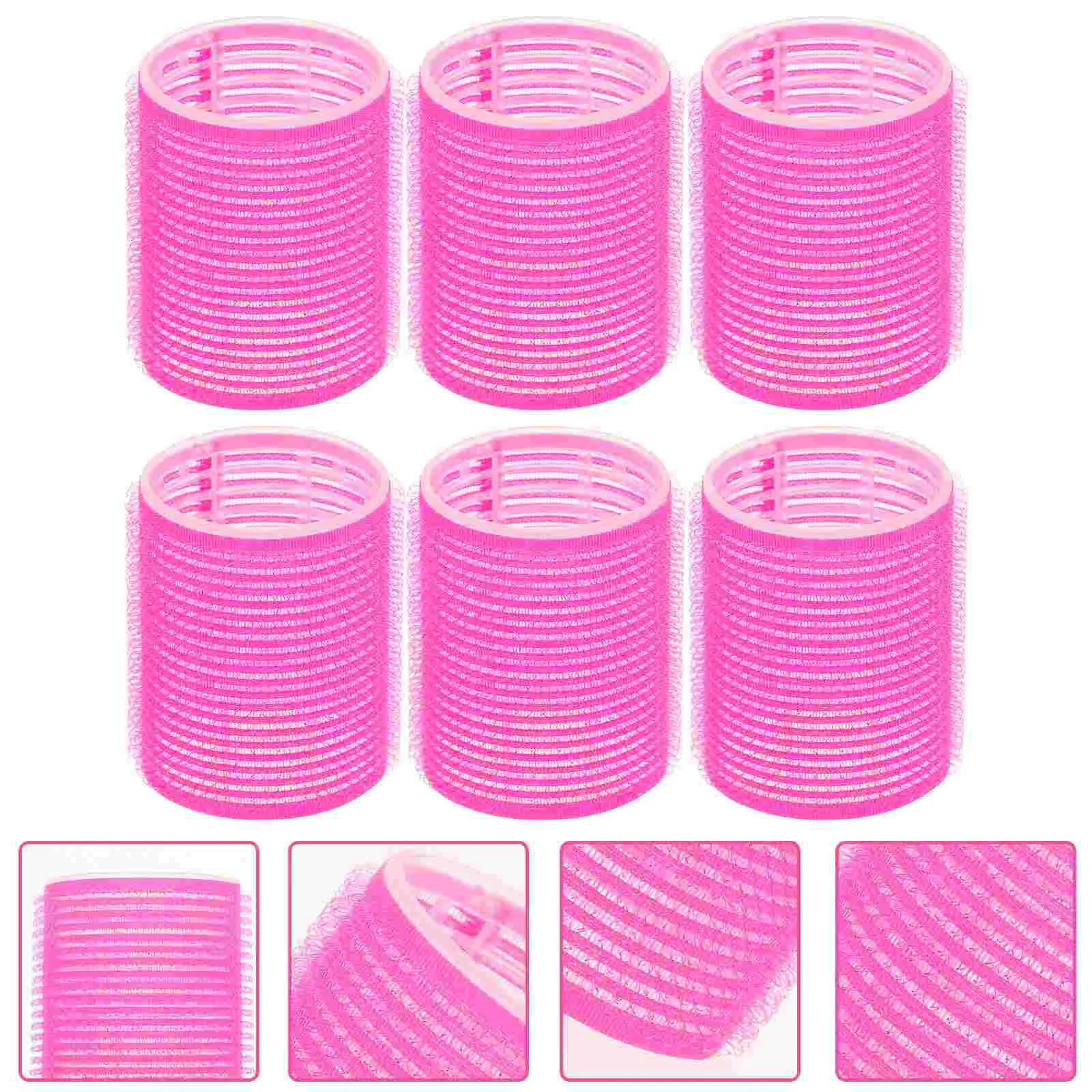 6 Pcs Hair Curling Tool Auto Iron Roller Self-adhesive Volume Jumbo Made Makeup
6 Pcs Hair Curling Tool Auto Iron Roller Self-adhesive Volume Jumbo Made Makeup