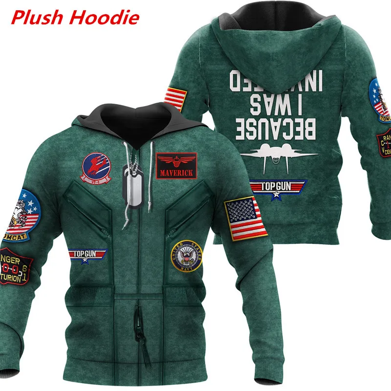 Fashion Autumn Plush Hoodie Maverick 3D All Over Printed Men's Plush Zip Hoodie Unisex Hip Hop Street Casual Plush Sweatshirt
Fashion Autumn Plush Hoodie Maverick 3D All Over Printed Men's Plush Zip Hoodie Unisex Hip Hop Street Casual Plush Sweatshirt