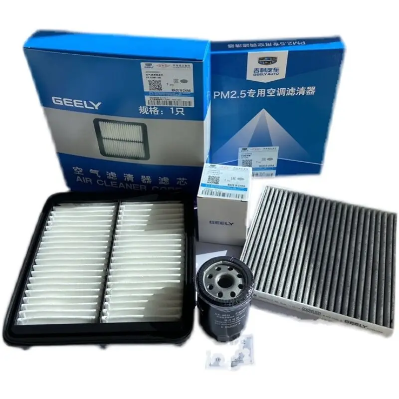 3PCS/SET Filter Set for 15-18 Geely GC9 Emgrand GT 1.8T/2.4L Air Filter&Oil Filter&Cabin Filter
3PCS/SET Filter Set for 15-18 Geely GC9 Emgrand GT 1.8T/2.4L Air Filter&Oil Filter&Cabin Filter