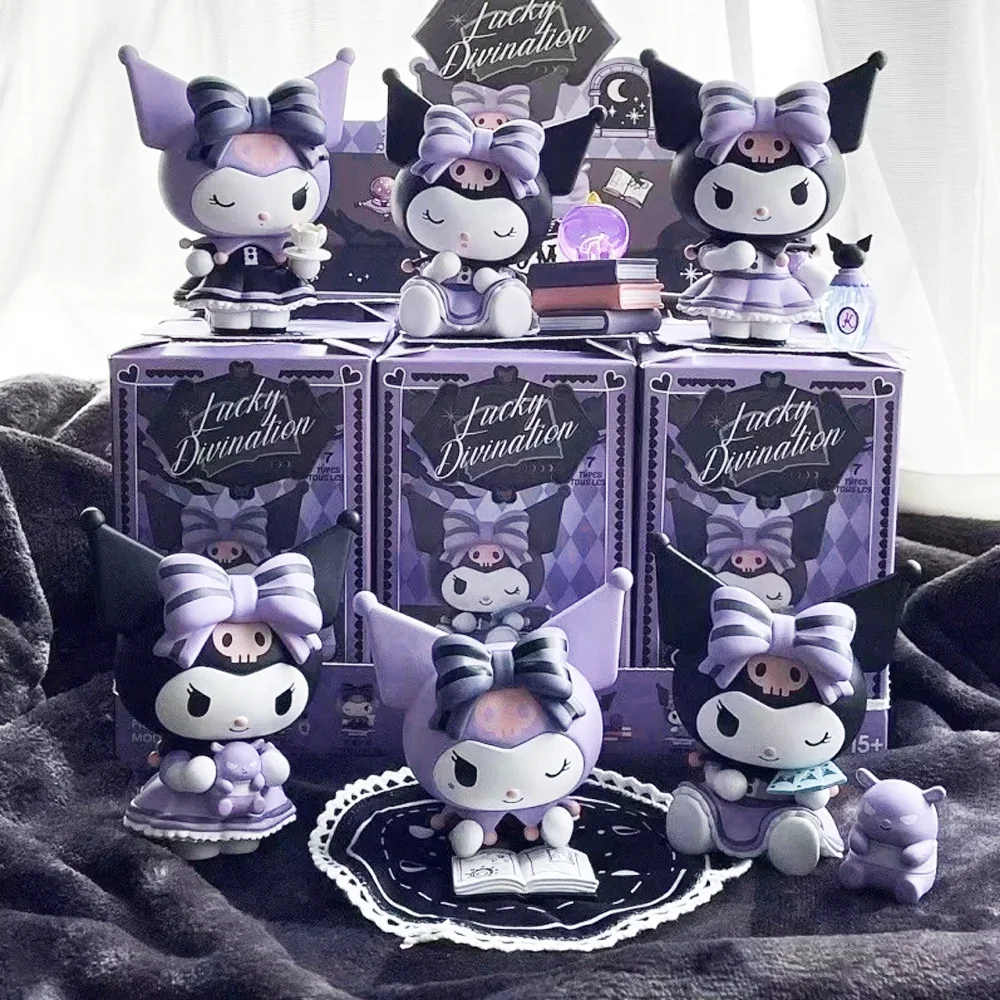Sanrio Kuromi Figure Box Anime Model Lucky Divination Series Collection Kawaii Cartoon Boy Girl Action Figures Toy Children Gift
Sanrio Kuromi Figure Box Anime Model Lucky Divination Series Collection Kawaii Cartoon Boy Girl Action Figures Toy Children Gift