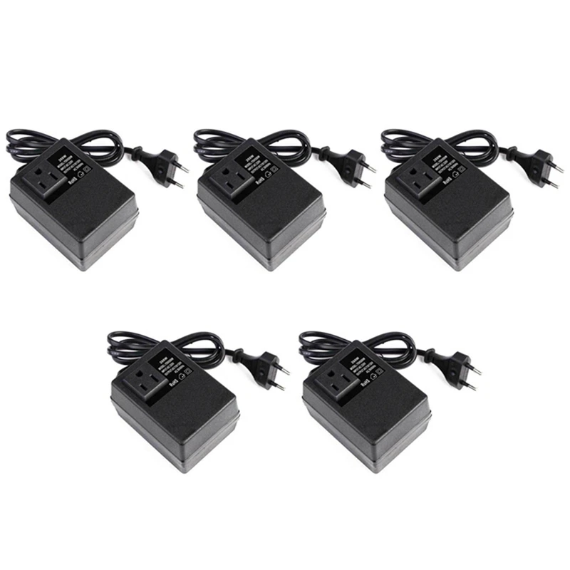 5X 110V Step Down Travel Voltage Transformer Converter EU Plug (Only Used By Electrical Appliances Within 70W)
5X 110V Step Down Travel Voltage Transformer Converter EU Plug (Only Used By Electrical Appliances Within 70W)