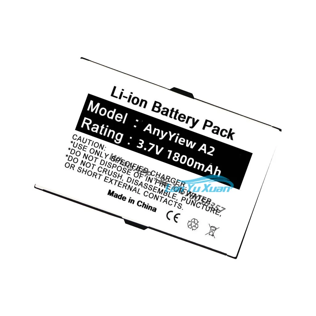 Replacement Battery for Medical LB-02B 3.7V 1800mAh Lithium Ion Rechargeable Battery for AnyYiew A2
Replacement Battery for Medical LB-02B 3.7V 1800mAh Lithium Ion Rechargeable Battery for AnyYiew A2
