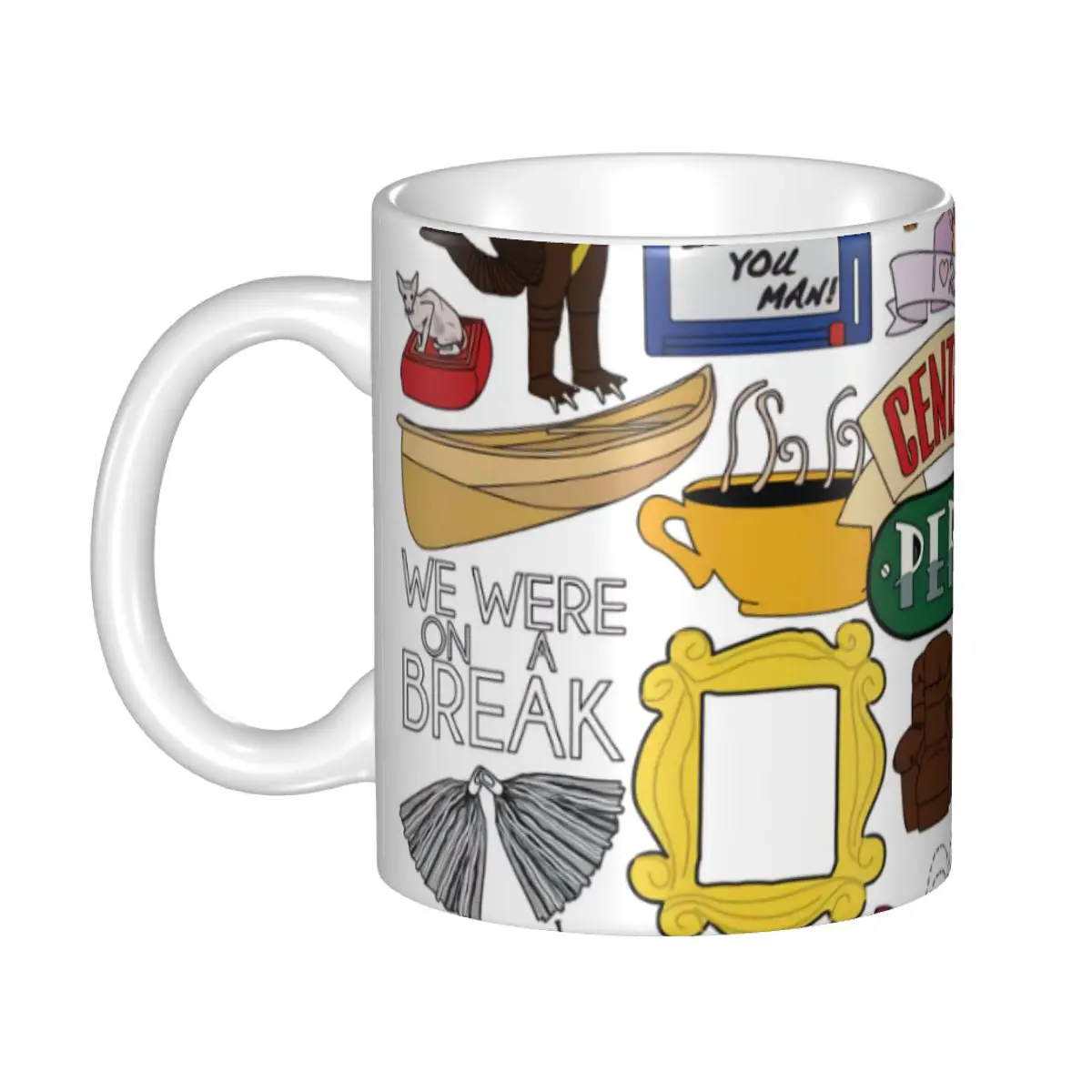 Elegant Style DIY Friends Ceramic Mugs Customized Comedy TV Coffee Cup Creative Gift Men Women Tea Mug
Elegant Style DIY Friends Ceramic Mugs Customized Comedy TV Coffee Cup Creative Gift Men Women Tea Mug