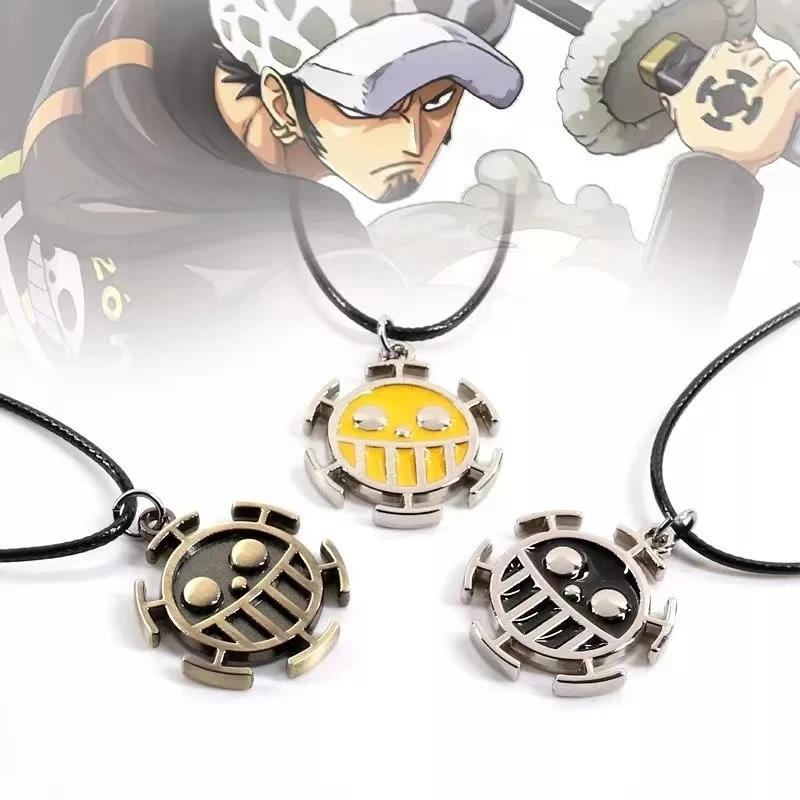 Anime One Piece Necklace Trafalgar Law Pirate Pendants Chain Cosplay Jewellery Fashion Necklace For Women Jewelry Accessory Gift
Anime One Piece Necklace Trafalgar Law Pirate Pendants Chain Cosplay Jewellery Fashion Necklace For Women Jewelry Accessory Gift