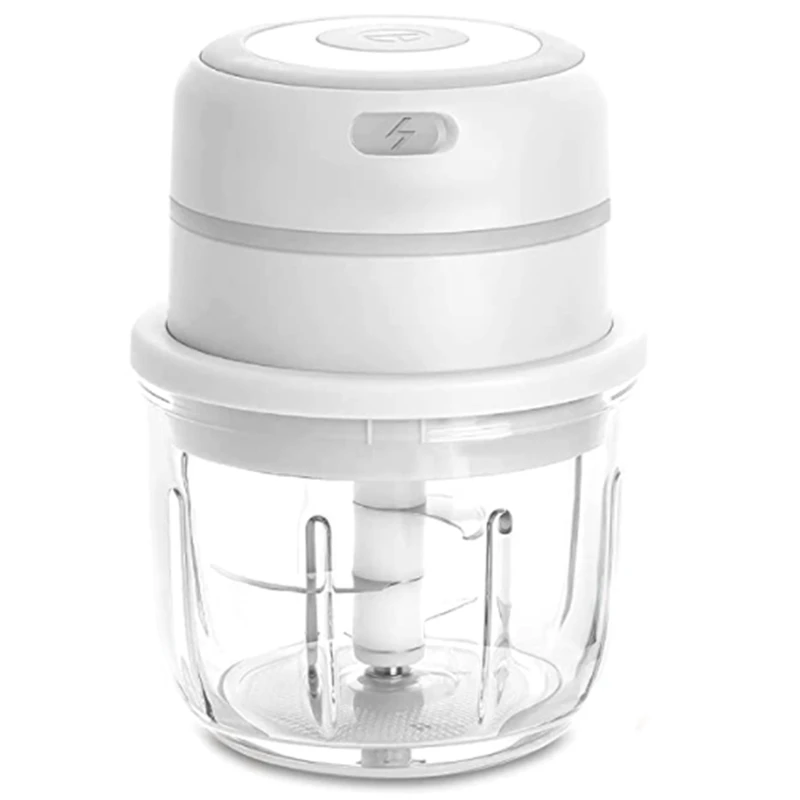 Electric Mini Food Chopper,Mini Garlic Chopper Mini Food Processor-USB Charging, One-Button Start,Easy To Clean
Electric Mini Food Chopper,Mini Garlic Chopper Mini Food Processor-USB Charging, One-Button Start,Easy To Clean