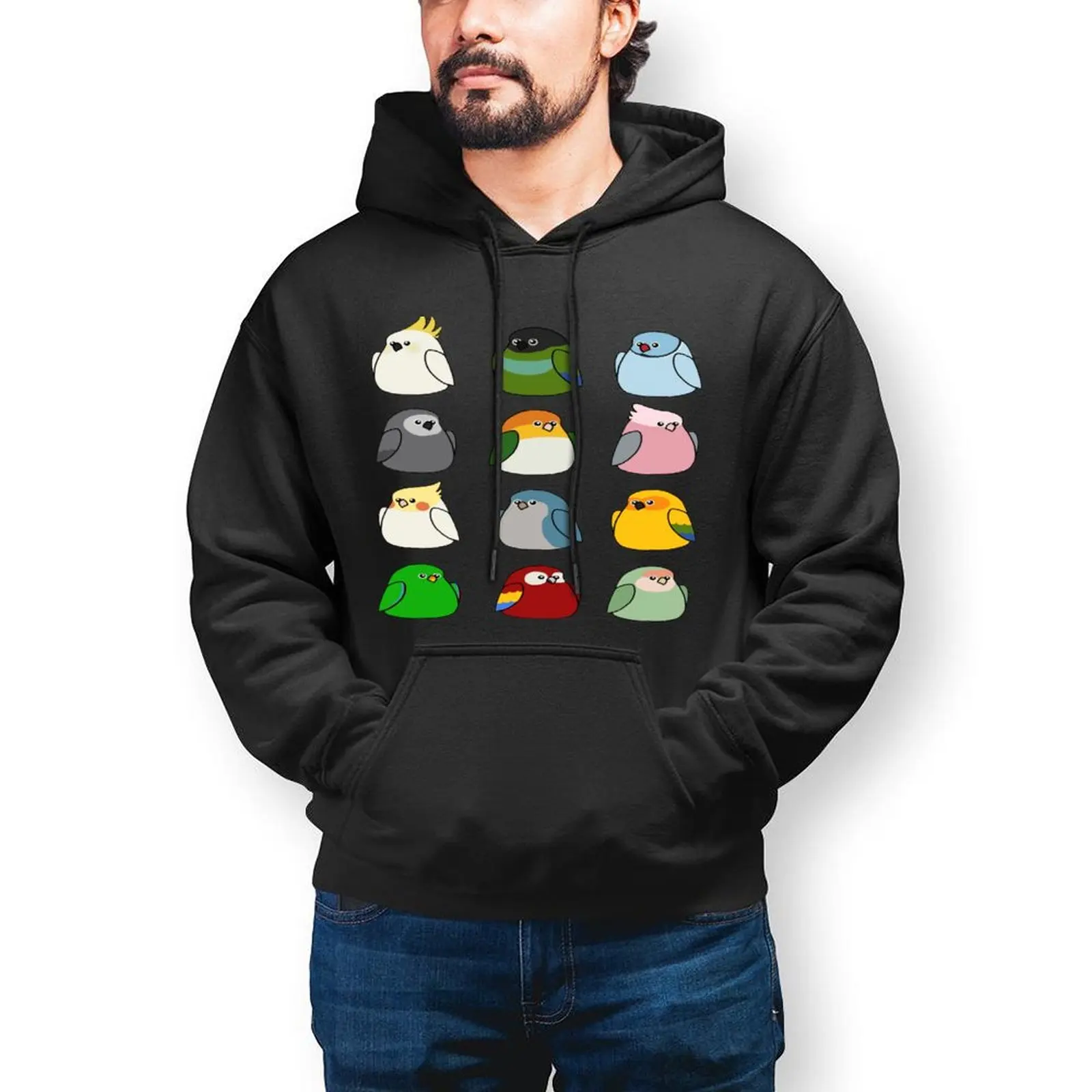 Cockatoo Casual Hoodies Birds of A Feather Cool Cotton Hooded Shirt Winter Long Sleeve Classic Oversize Hoodie Gift
Cockatoo Casual Hoodies Birds of A Feather Cool Cotton Hooded Shirt Winter Long Sleeve Classic Oversize Hoodie Gift