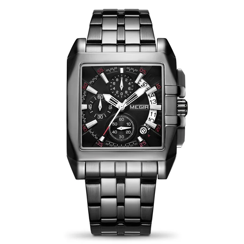 Business Man Watch Mens Watches Luxury Original Megir Trend Multi-function Chronograph Steel Band Cross-border Quartz WristWatch
Business Man Watch Mens Watches Luxury Original Megir Trend Multi-function Chronograph Steel Band Cross-border Quartz WristWatch