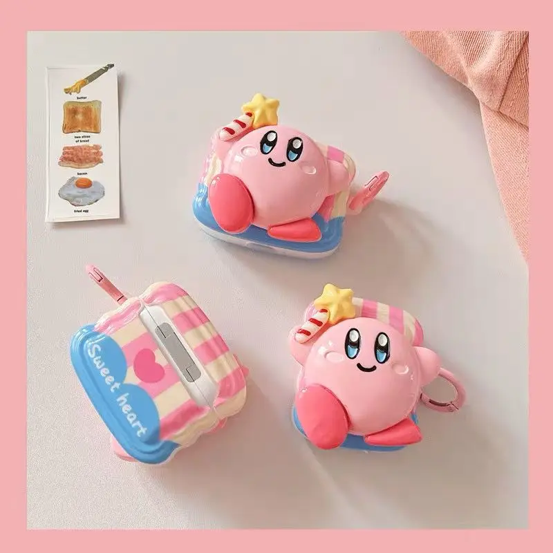 Новинка 2023, Беспроводная Bluetooth-гарнитура с рисунком аниме Kirby, портативная, подходит для Airpods Pro 2, защитный чехол
Новинка 2023, Беспроводная Bluetooth-гарнитура с рисунком аниме Kirby, портативная, подходит для Airpods Pro 2, защитный чехол