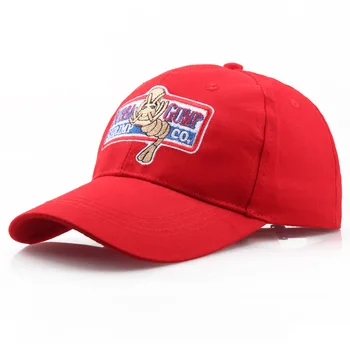 Adjustable baseball cap bubba gump shrimp co. hat embroidered forest gump costume hats shrimp hat cotton mesh cap