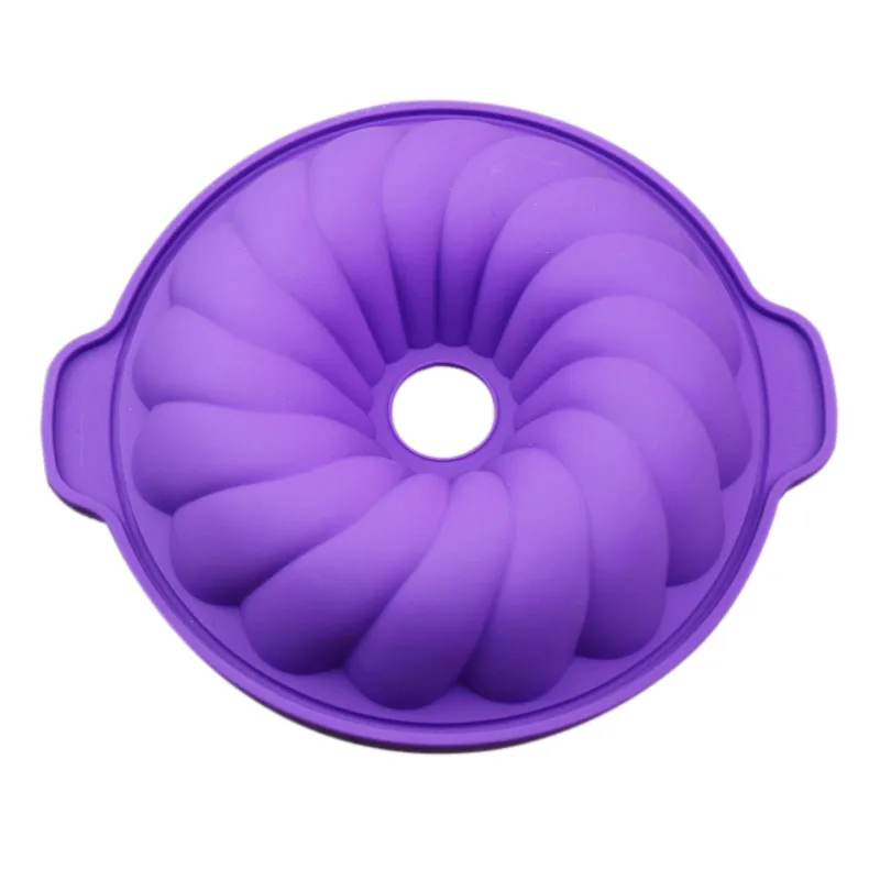 

Spiral Cake Mold Pan Bakeware Silicone Molds for Cake Cookies Mousse Pudding Fondant Candy Silicone Baking 3D DIY Molds