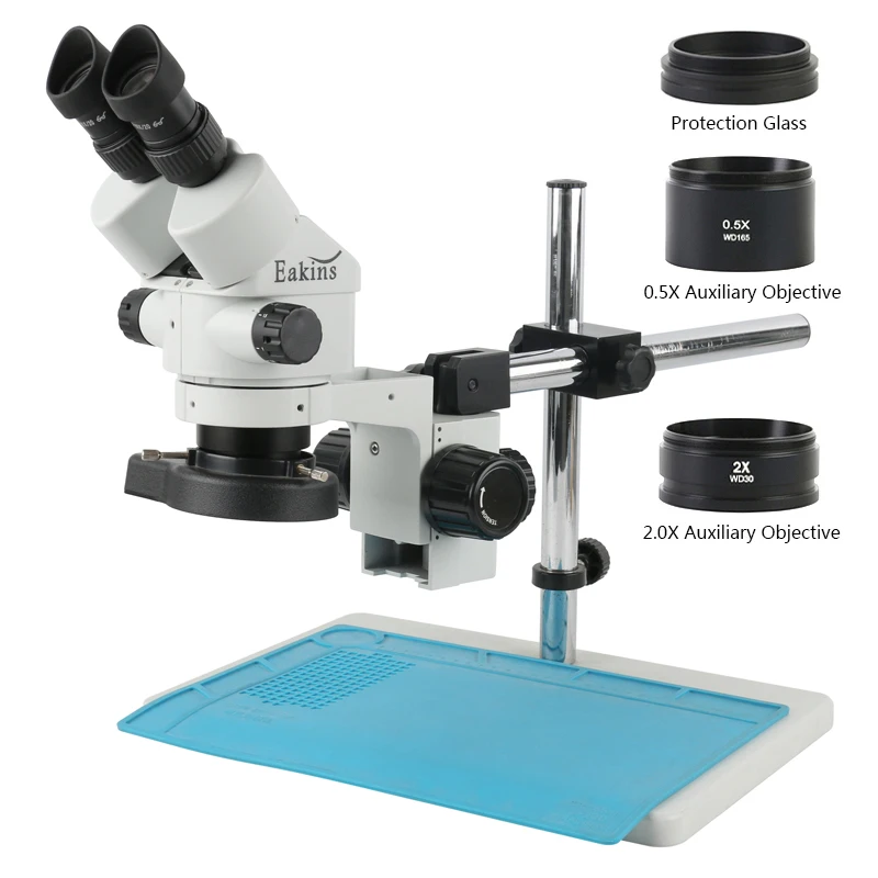 3.5X-90X Continuous Zoom Binocular Stereo Microscope Eyepiece LED Light 0.5X 1X 2X Barlow Lens For Phone PCB SMD Repair
3.5X-90X Continuous Zoom Binocular Stereo Microscope Eyepiece LED Light 0.5X 1X 2X Barlow Lens For Phone PCB SMD Repair