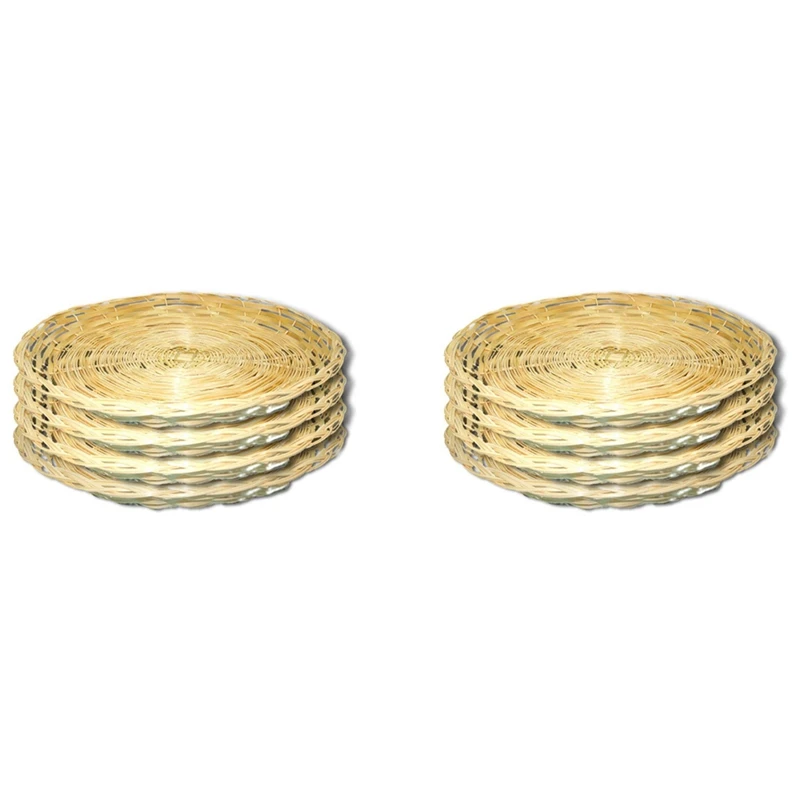 8 Pcs Bamboo Paper Plate Holder - 10 Inch Round Woven Plate Holder, Reusable Paper Plate Holders For Picnic Party
8 Pcs Bamboo Paper Plate Holder - 10 Inch Round Woven Plate Holder, Reusable Paper Plate Holders For Picnic Party