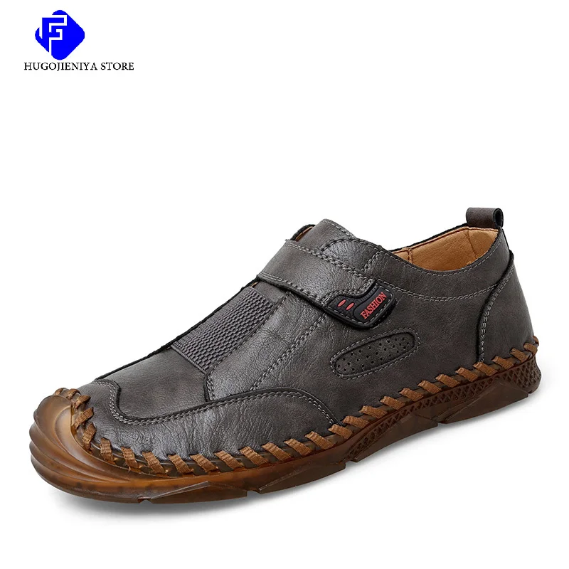 2022 Men Casual Shoes Leather Fashion Men Sneakers Handmade Breathable Mens Loafers Moccasins Luxury Brand Boat Shoes Big Size
2022 Men Casual Shoes Leather Fashion Men Sneakers Handmade Breathable Mens Loafers Moccasins Luxury Brand Boat Shoes Big Size