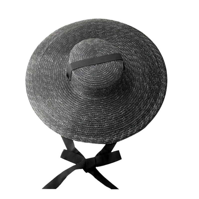 

Delicate Straw Weaving Hat Woman Fisherman Hat Casual Oversize Brim Floppy Cap Wholesale